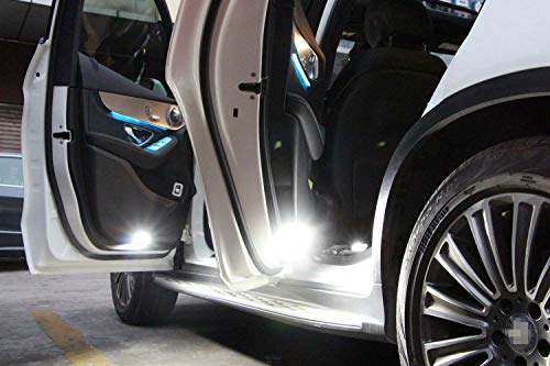 Luces LED Blancas para Puertas Laterales Compatible Mercedes miniatura 4