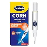 Dr. Scholl's Corn Removal Pen - Clinically Proven Corn Remover, Pain-Free Treatment with TCA Active Gel for Complete Corn Removal, 1 Pen
