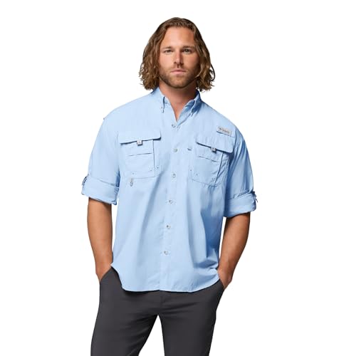Image of Columbia Men's PFG Bahama II Long Sleeve Fishing Shirt