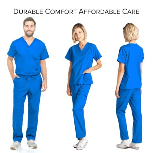 Image of Dagacci Scrubs Medical Uniform Women and Men Scrubs Shirts and Tops