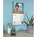 Carousel Worldwide Gorjuss 2026 Square Wall Calendar, 12-Month Monthly Calendar, Whimsical Girl Illustrations, 12″ × 12″ Wall Hanging Calendar