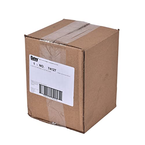 "Oatey 74127 3"" or 4"" PVC General Purpose Cleanout w/ 6"" BR Cover,", white by Oatey - Image 3