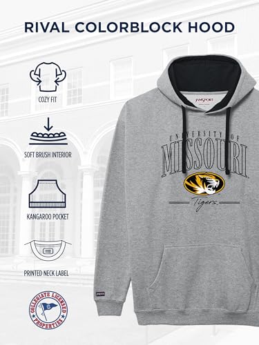 Image of JanSport NCAA unisex-adult Rival Colorblock Hood
