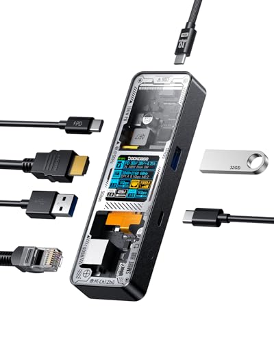 Hub USB C intelligent résolvant le manque de ports pour ordinateur portable Dell