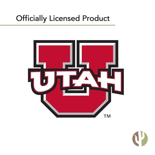 Drapeau Université de Utah en tissu durable Desert Cactus