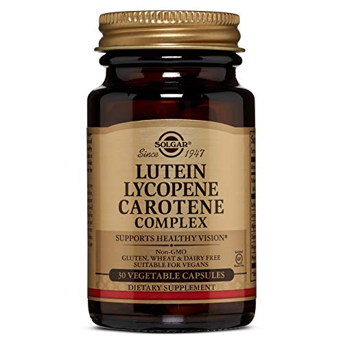 Solgar - Lutein Lycopene Carotene Complex, 30 Vegetable Capsules
