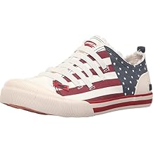 Rocket Dog Womens Joint USA Canvas Sneaker, 10
