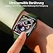 Uluck 8 Stück Schutzfolie Kompatibel mit Apple Watch Series 11 (2025)/Series 10 42mm, mit Auto-Ausrichtungskit, Einfache Installation,Selbstheilungs... Blasenfreie, Wasserdicht, Kratzfest