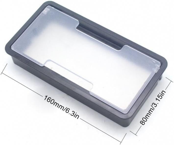 Desk Grommet,1 Piece 6.3 Inch Plastics Wire Hole Covers Cable Organizer.