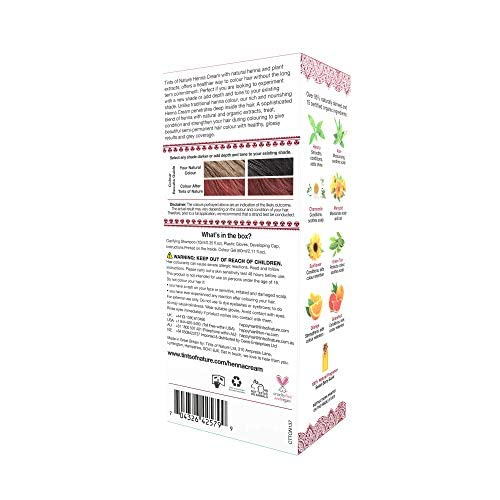 Tints of Nature Crema de Henna Rojo Semi-Permanente 2.37 oz miniatura 2