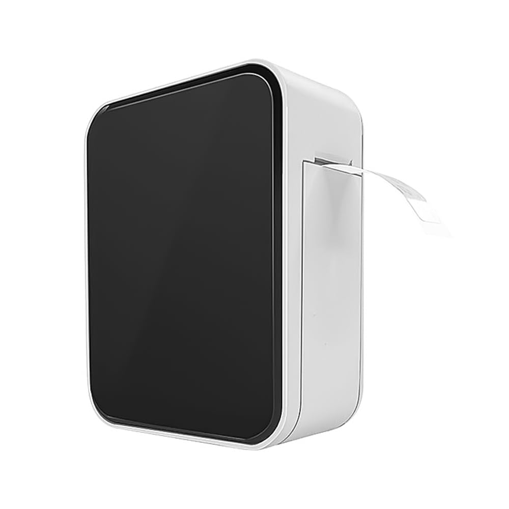 Namvo Stampante per etichette Bluetooth con 1 rotolo di carta impermeabile P15 mini stampante autoadesiva, compatibile con iOS e Android (bianco)