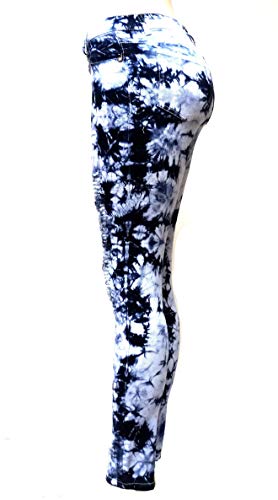 U.w.d Jack David Emperial Juniors Women's Stretch Jeans Ripped Distressed Blue Black Denim Jean Pants3