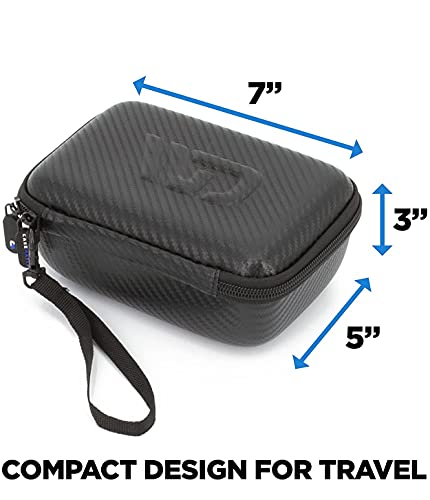 Casematix Hair Clipper Guard Blade Holder Case For Barbers And Stylist Compatible With 12 Metal Andis, Oster, Wahl, Babyliss Detachable Clippers Metal Guards - Blade Storage Case Only #TOP4