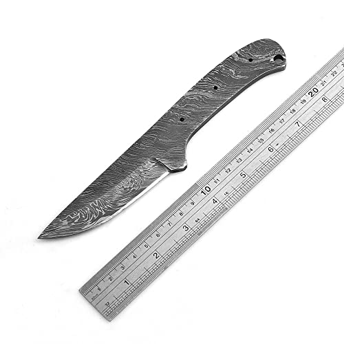 Coldland Knives NBB01 Coldland Damascus Steel Knife Blanks Blade thumb #4