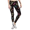 Tipsy Elves Women’s Leggings – Full Length Bright and Neon Paint Splatter, Rainbow, and Patterened Leggings for Women