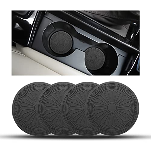 8Sanlione 8SANLIONE-CAR COASTERS1 4 Pack Car Cup Holder Coasters cover