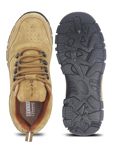 Image of FLYO By Lakhnai Vardaan Adventure Hiking & Trekking Shoes, Anti-Skid Rubber Sole