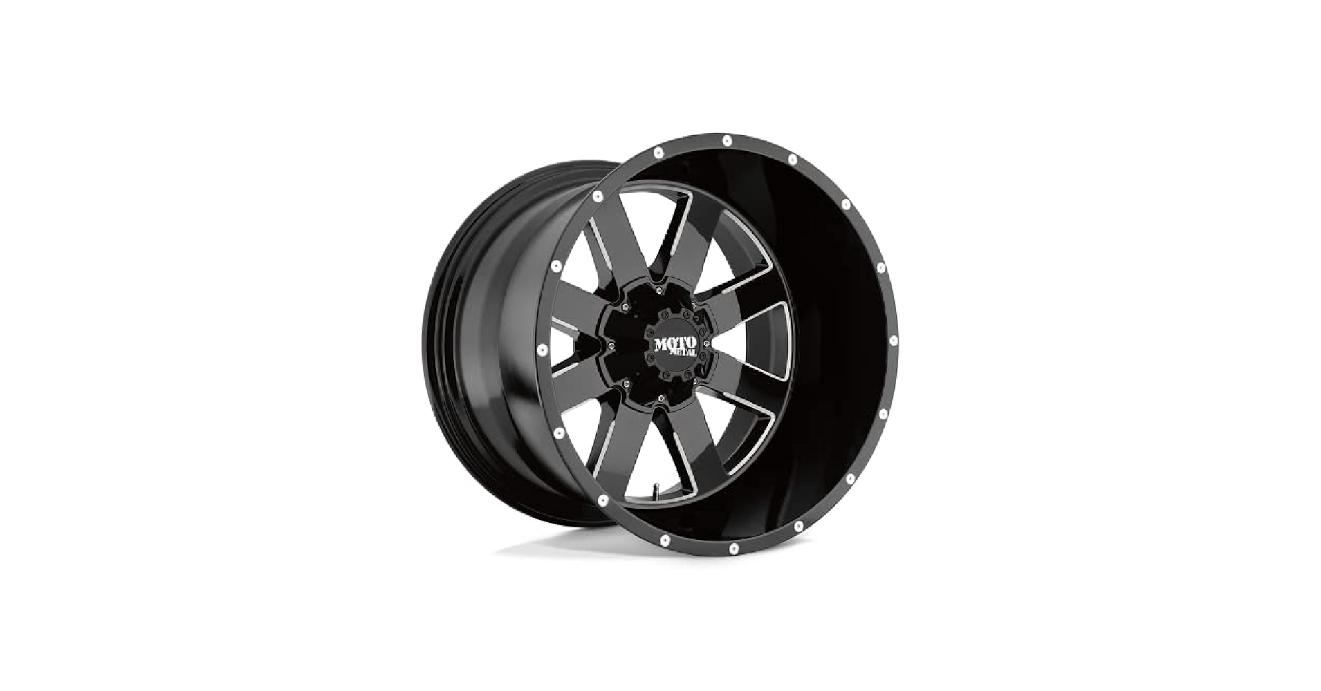 Amazon.com: Moto Metal MO962 20X12 6X5.5 G-BLK MILL -44MM