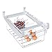 Cajón organizador para frigorífico, caja de almacenamiento para frigorífico, Nevera Envases de plástico para Alimentos, Organizador nevera transparente, para frutas y verduras frigorífico