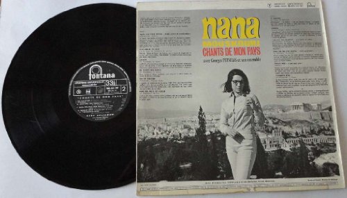 NANA MOUSKOURI: Chants De Mon Pays (LP Vinyl) [Fontana 885.521, 1967]