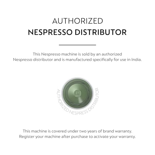 Image of Nespresso CitiZ Coffee Machine (White) with 2 Coffee Sleeves|One-Touch Brewing | 40ml Espresso & 110ml Lungo |Coffee Machine for Home| 2 Years Warranty| Authorized Distributor