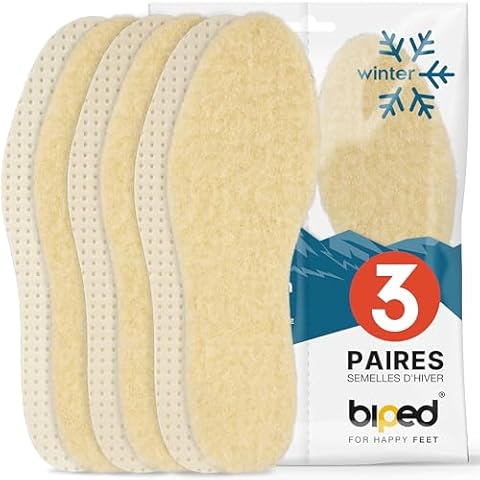 Semelles hiver biped en laine Cover