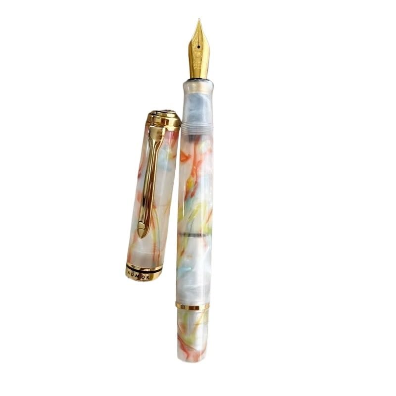 Stylo plume acrylique à pointe courbée pour une calligraphie fluide M