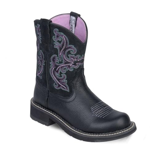 ARIAT Bota feminina Fatbaby II Western, Cervo preto, 9 Wide
