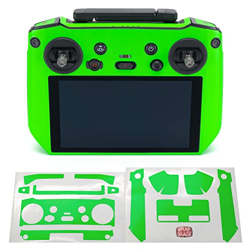 Skin Wrapgrade pour DJI RC Pro Neon Green pour éviter les rayures sur votre écran et boîtier