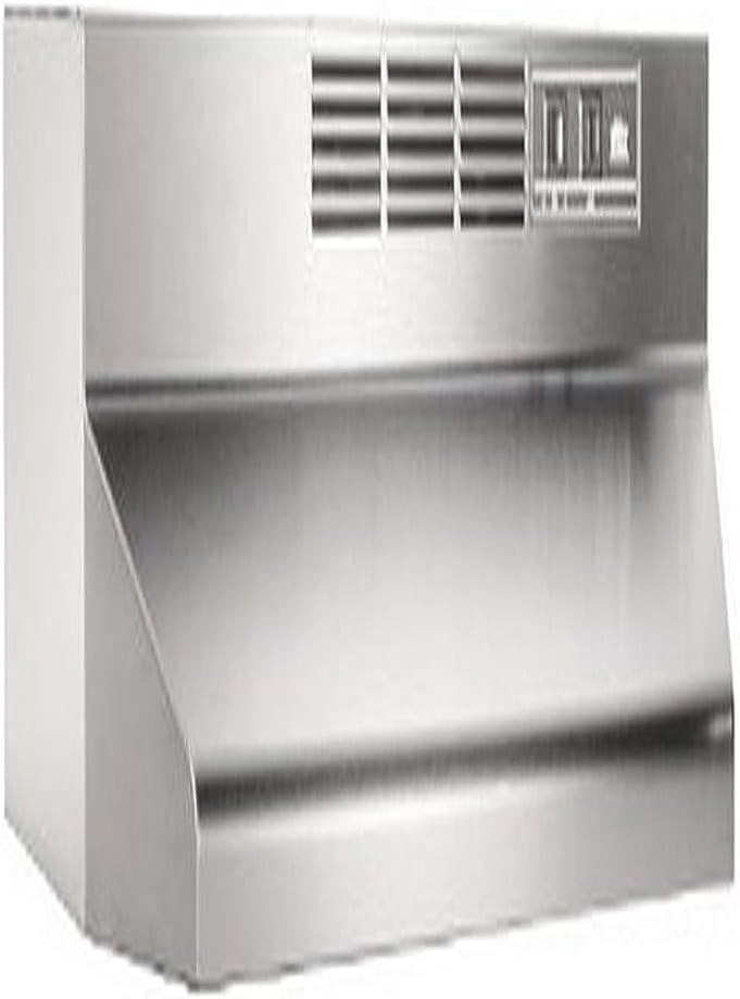 Avanti GR2013CSS Gas Range, 20", Black,Stainless Steel & Broan-NuTone 412404 Non-Ducted Under-Cabinet Ductless Range Hood Insert, 24-Inch, Stainless Steel