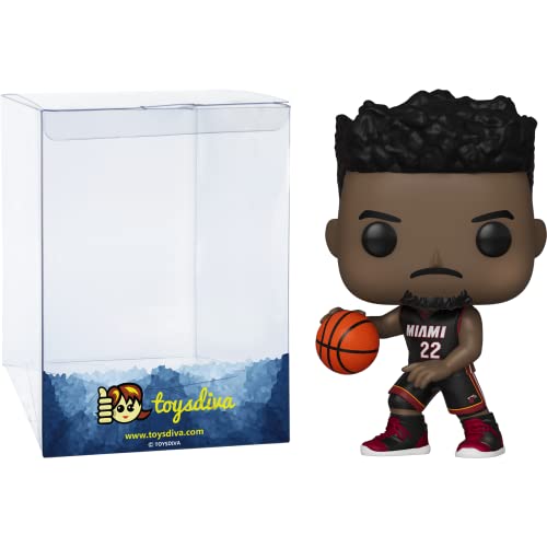 Jimmy B U T L E R : P O P ! Basketball Vinyl Figurine Bundle With 1 Compatible 'Toysdiva' Graphic Protector (119-57626 - B)