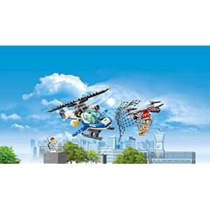 Amazon.co.jp - レゴ® シティ ポリスヘリコプターのドローンチェイス 60207