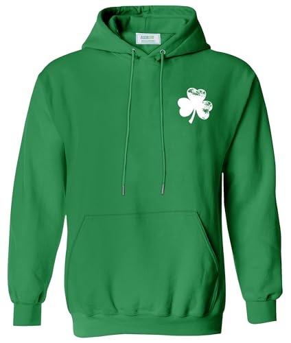 Arvilhill Man Paddys Hoodie Patricks Lucky Party Green Shirt Clover