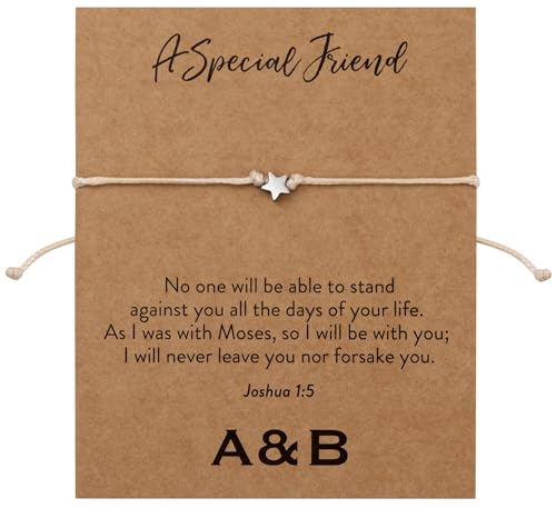 Image of ARK & BAY Christian Charm Bracelet with Inspirational Bible Verse Scripture for Her | Handmade Adjustable Single or Set of 2 | Minimalist Religious Jewelry, Catholic Encouragement Gifts of Faith and Spirituality for Women in Gold or Silver