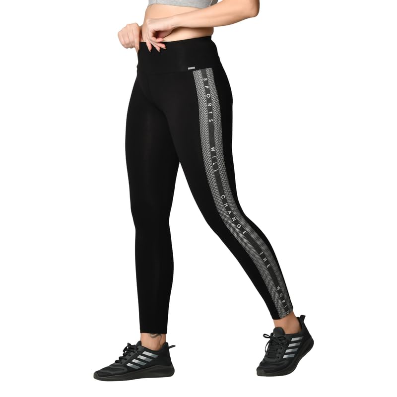 Image of Women's HIGH-Rise Workout Pants with Slim FIT & Four-Way Stretch