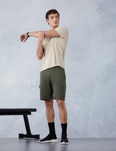 Image of Amazon Brand - Symbol Men's Casual Cargo Knit Shorts