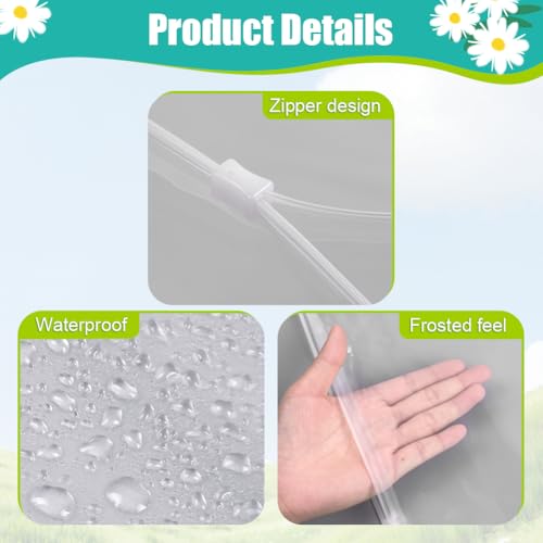 HAGOT 45 Stücke 30 x 40 cm Zip Beutel Wiederverwendbar, Plastiktüten Versiegelte, Plastiktüten Versiegelte, für Kleidung Kosmetik Handtuch