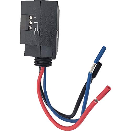 RC840T-240 On/Off Switching Electric Heating Relay with Built-in 24 V Transformer, Black