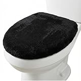 Xinjoduz WC Deckelbezug 38x29 cm Toilettendeckelbezug Weich Toilettendeckel Bezug für...