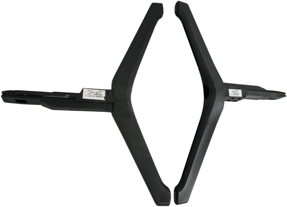 Original TV Base Stand Legs for Samsung - 65" Class TU7000 Model UN65TU7000FXZA (No Screws Required. The Stand Snaps in Place.)