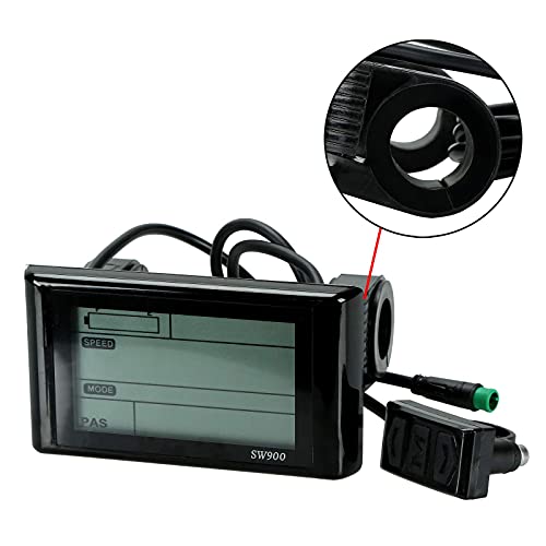 Jauopay 48V 1000W Electric Bicycle Conversion Kit Lcd Meter(Sw900) 26" E-Bike Rear Hub Wheel 28Mile/H (45Km/H) High Speed Brushless Gearless Motor Wheel Kit #TOP4