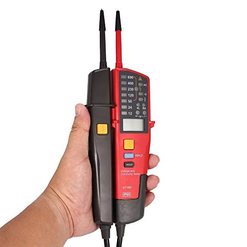 UNI-T UT18C Numérique Tension Mètre Gamme Automatique Continuité Testeur AC/DC Voltmètre La Fréquence RCD Testeur – Image 4