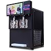 Ice Cream Maker Dual Cylinder Multifunctional Ice Cream Machine Snow Mud Machine Summer Refreshing Snacks Cold Drinks Milk Tea Coffee Soft Serve Ice Cream Machine
