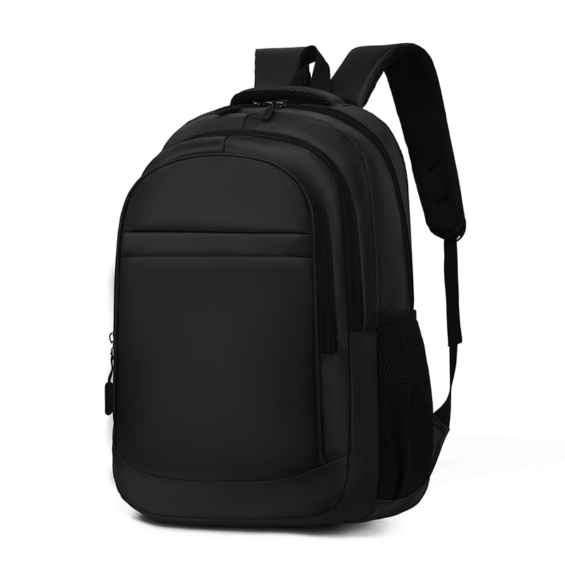 smallrun Mochila Portatil Hombre Impermeable Mochila Ordenador Portatil Antirrobo del Negocio Trabajo Diario Viaje Escolares (NEGRO)
