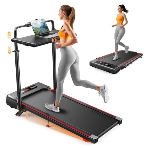 Acezoe 3 in 1 Under Desk Treadmill with 10% Incline, Walking Pad Treadmill with Removable Desk Workstation, Adjustable Height for Different Need, Foldable for Home Small Office