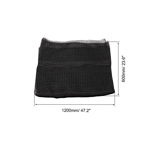 PATIKIL Material do filtro de ar condicionado de 120 cm x 60 cm, tela de tela de plástico à prova de