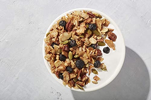 Nutrail - Keto Blueberry Nut Granola Healthy Breakfast Cereal - Low Carb Snack Food - 2G Net Carbs - Almonds, Pecans, Coconut And More 11 Oz 6 Count #TOP7