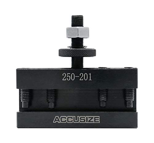 Accusize Industrial Tools Bxa Turning And Facing Holder, Working With 5/8 Inch Turning Tools, Quick Change Tool Holder, Style 1, 0250-0201 #TOP3