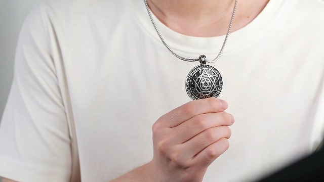 Amazon.com: HZMAN Talisman Seal Solomon Six-pointed Star 12