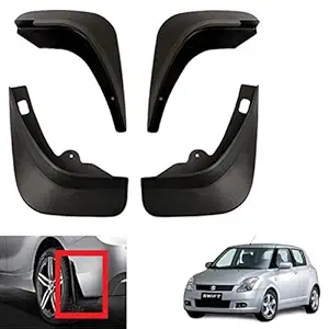 Cabix OEM Type Mud Flap for Car Maruti Swift Old Model 2005 Type 1